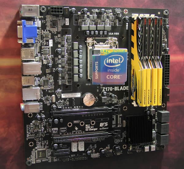 В серию системных плат ECS L337 войдут модели Z170-Claymore и Z170-Blade