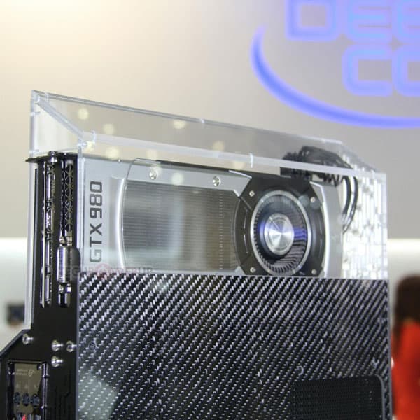 Компьютерный корпус DeepCool GamerStorm Nephrite рассчитан на системную плату типоразмера mini-ITX 