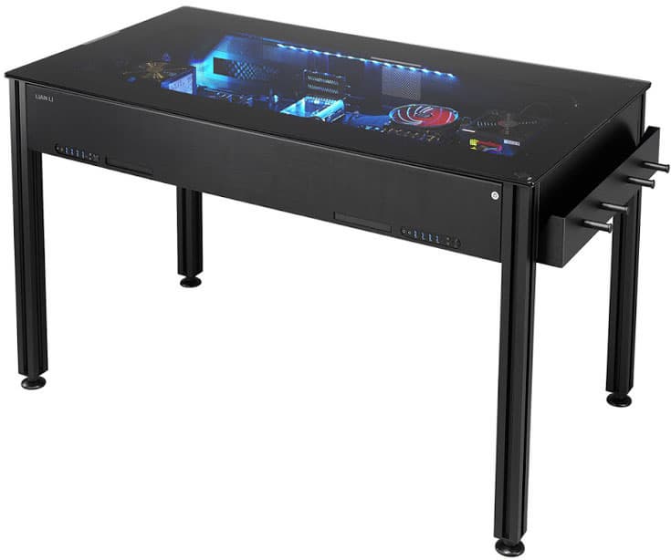 В корпусе Lian Li DK-03 можно разместить до 30 накопителей