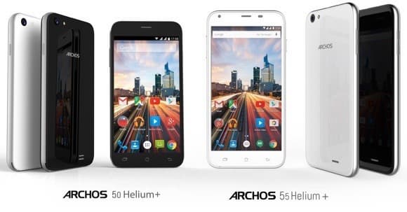 Archos 50 Helium Plus и 55 Helium Plus