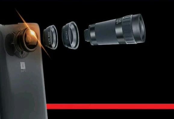 Один из объективов iBall mSLR Cobalt4 — трансфокатор с восьмикратным зумом