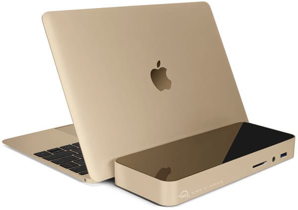 Док OWC USB-C Dock комплектуется блоком питания мощностью 80 Вт