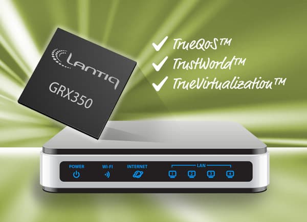 Ознакомительные образцы Lantiq GRX350 уже доступны