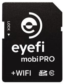 Карточка памяти Eyefi Mobi Pro объемом 32 ГБ поддерживает Wi-Fi