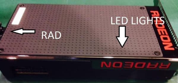 Отсутствие микросхем памяти и использование СВО позволили сделать 3D-карту AMD Fiji XT короткой