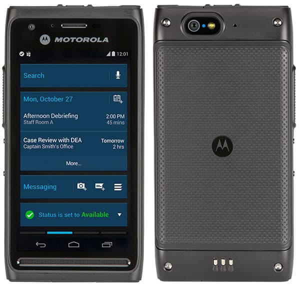 Мобильное устройство в усиленном исполнении Motorola Solutions LEX L10 поддерживает LTE