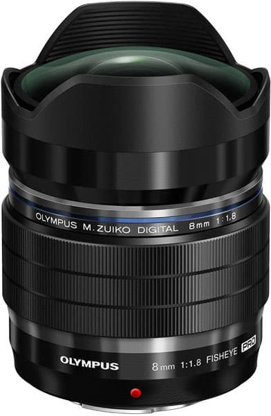 Объектив M.Zuiko Digital ED 8mm F1.8 Fisheye Pro оценен в $1000