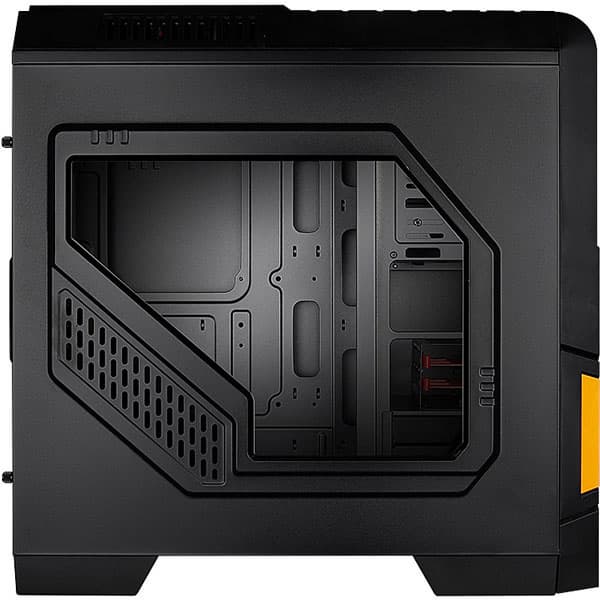 В боковой панели компьютерного корпуса CoolTek GT-04 есть окно неправильной формы