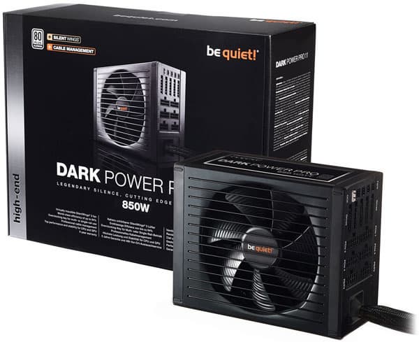 Серия be quiet! Dark Power Pro 11 включает блоки питания мощностью 850, 1000 и 1200 Вт