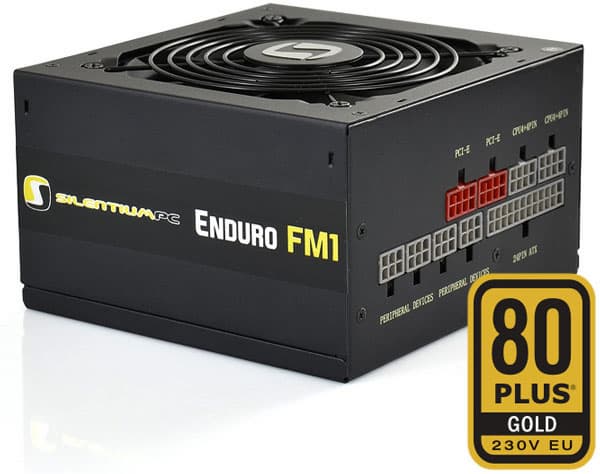 Блоки питания SilentiumPC Enduro FM1 Gold оснащены модульными кабельными системами