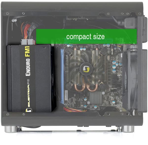 Блоки питания SilentiumPC Enduro FM1 Gold оснащены модульными кабельными системами