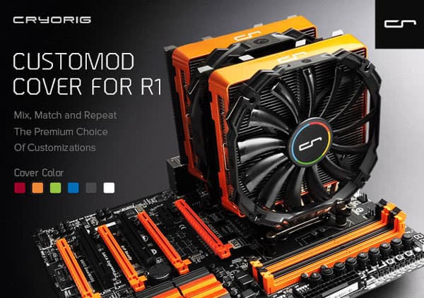В Cryorig придумали, что можно надеть на процессорные кулеры R1