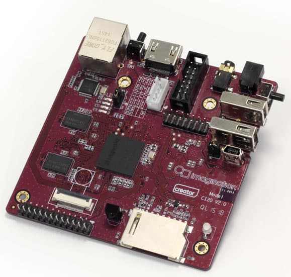 Обновлен микрокомпьютер Imagination Technologies Creator CI20