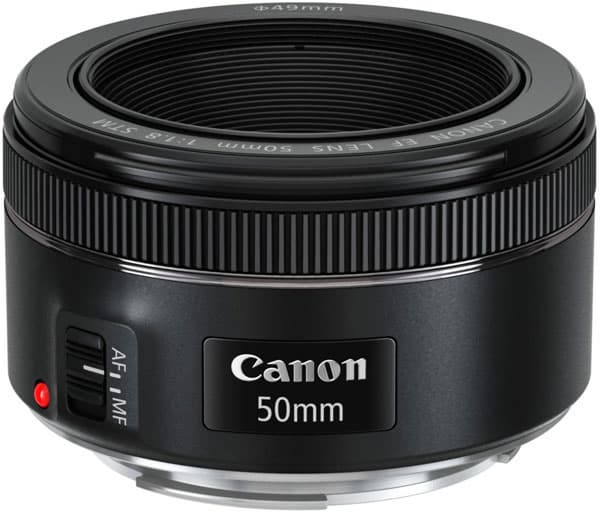 Продажи Canon EF 50mm F/1.8 STM начнутся в конце текущего месяца