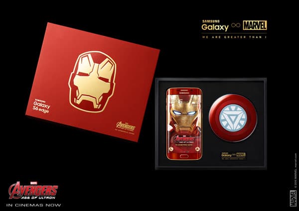 C технической стороны Galaxy S6 edge Iron Man Limited Edition не отличается от базовой модели с 64 ГБ флэш-памяти