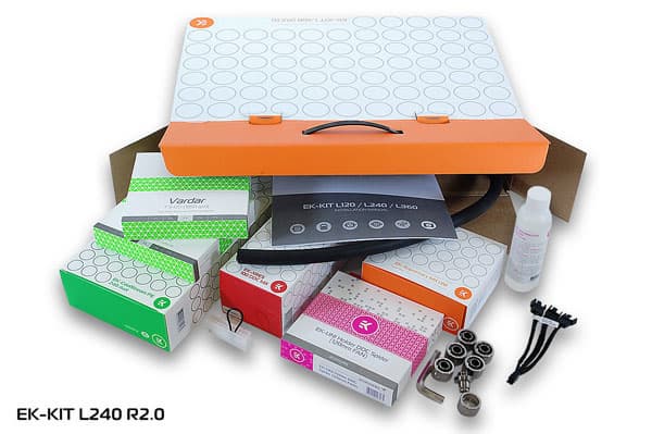 Компания EK Water Blocks выпустила серию наборов EK-KIT L 2.0, предназначенных для самостоятельной сборки СВО для процессоров