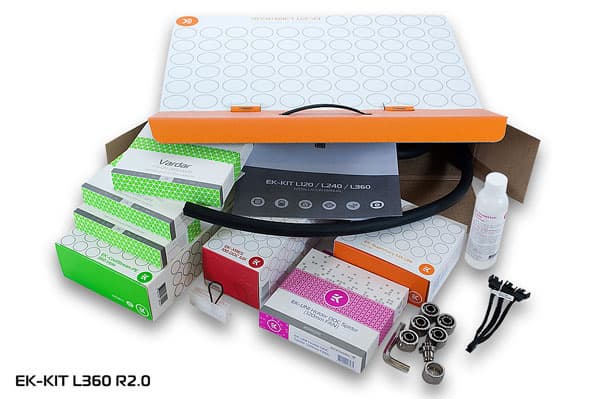 Компания EK Water Blocks выпустила серию наборов EK-KIT L 2.0, предназначенных для самостоятельной сборки СВО для процессоров