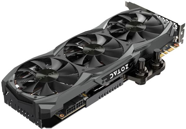 Zotac GTX Titan X Arctic Storm (ZT-90402-10P) — первая 3D-карта на базе Nvidia GeForce GTX Titan X, отличающаяся от референсного образца
