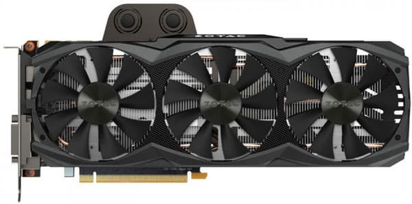 Zotac GTX Titan X Arctic Storm (ZT-90402-10P) — первая 3D-карта на базе Nvidia GeForce GTX Titan X, отличающаяся от референсного образца