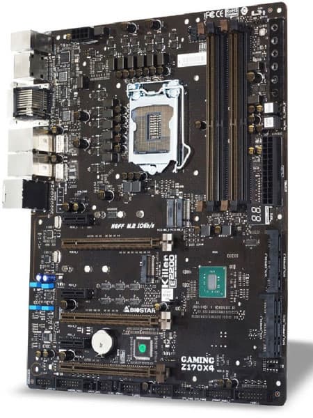 Другой изюминкой экспозиции Biostar должна стать модель Gaming Z97X