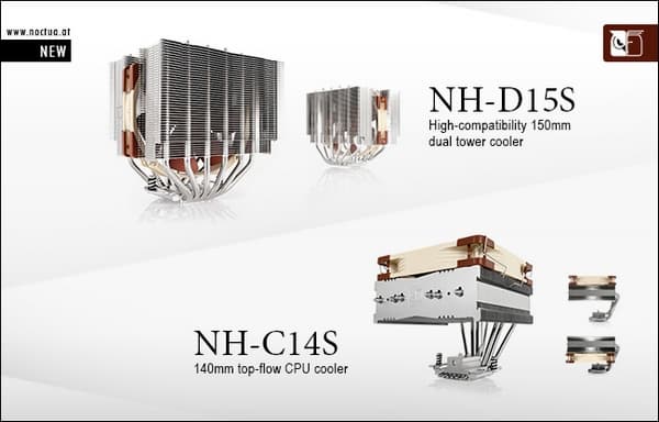 Noctua NH-C14S и NH-D15S