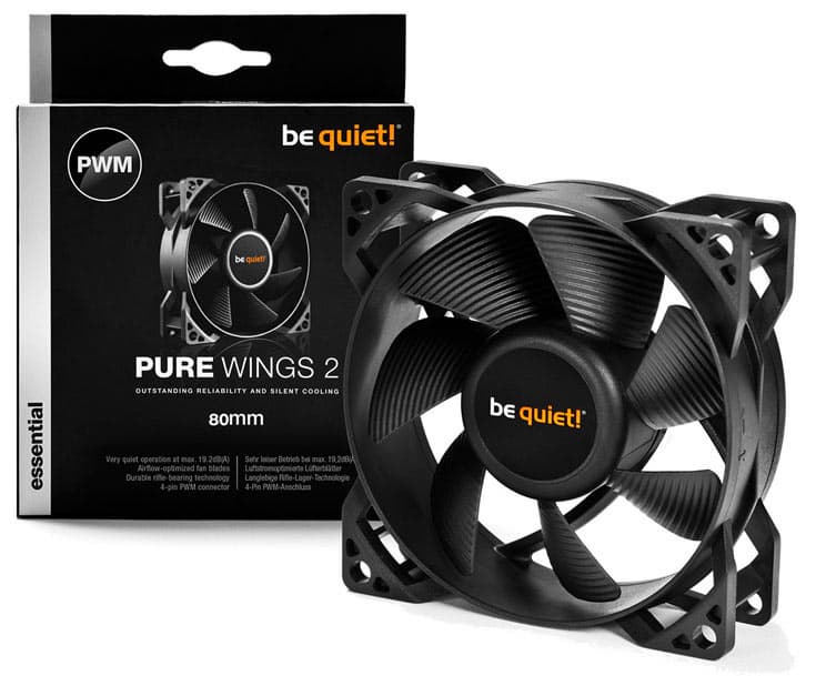 Вентиляторы Be quiet! Pure Wings 2 PWM уже доступны в продаже