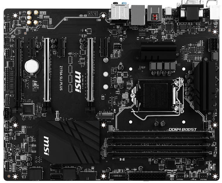 Основой звуковой подсистемы MSI Z170A SLI Plus служит кодек Realtek ALC1150