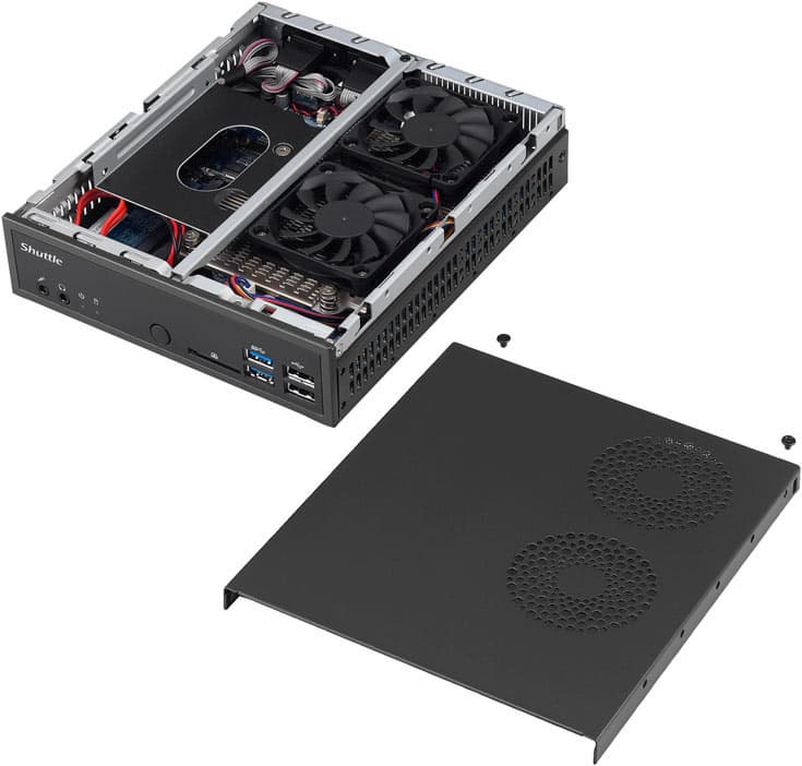 Рекомендованная цена Shuttle DH170 — 224 евро