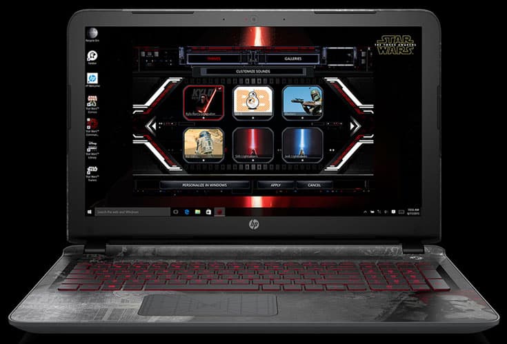 В США продажи ноутбуков Star Wars Special Edition начнутся 8 ноября