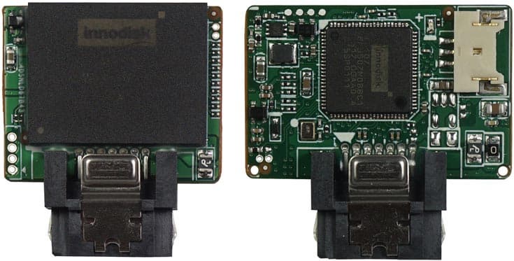 Твердотельные накопители Innodisk SATADOM и ServerDOM обходятся без кабелей питания