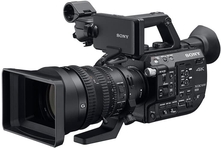 Sony PXW-FS5 — первая видеокамера Super 35, оснащенная встроенным нейтральным фильтром переменной плотности