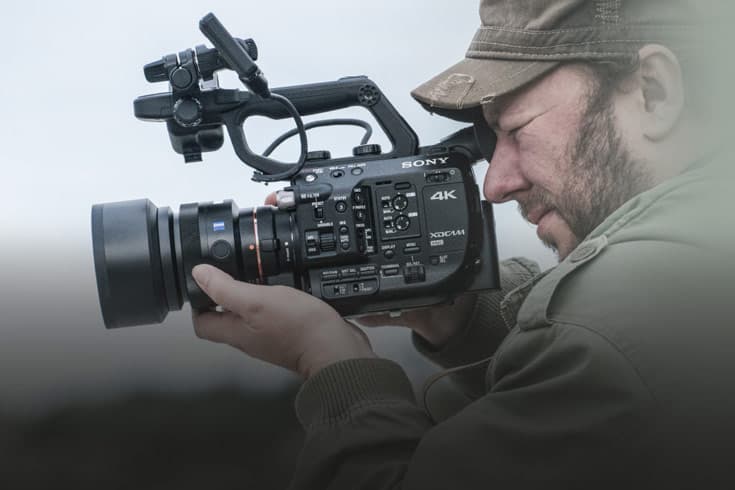 Sony PXW-FS5 — первая видеокамера Super 35, оснащенная встроенным нейтральным фильтром переменной плотности