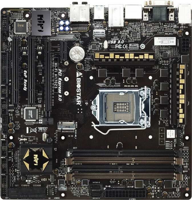 Рекомендованная цена Biostar Hi-Fi H170Z3 — $105