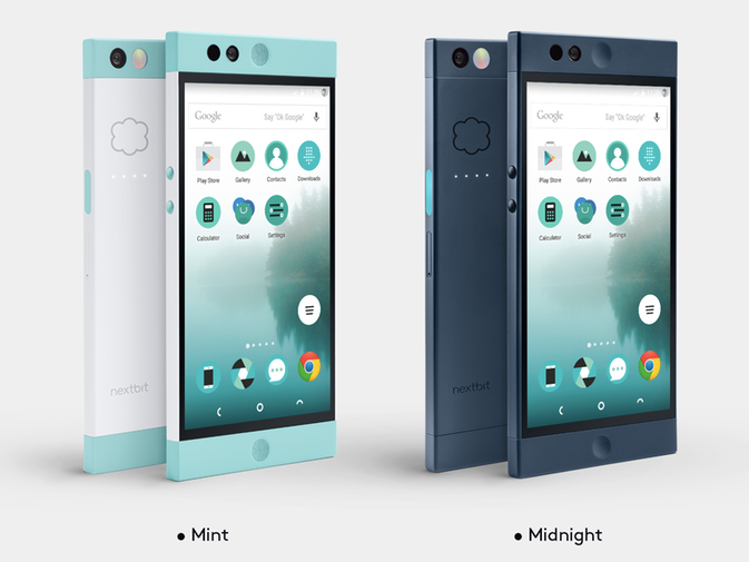 Смартфон Nextbit Robin будет тесно привязан к «облаку»