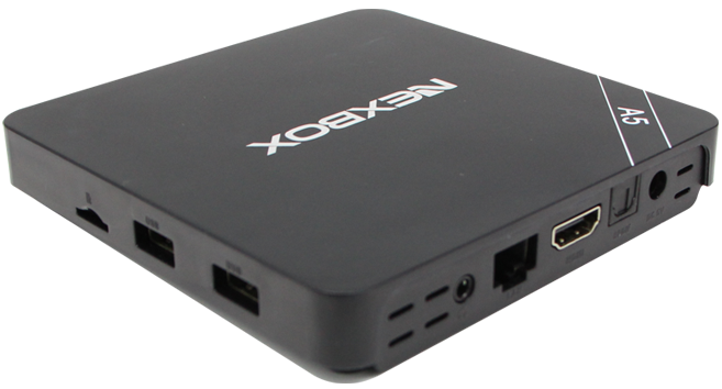 Несмотря на поддержку новомодных форматов, NexBox A5 относится к начальному уровню