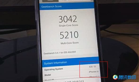 iPhone 6 SE: производительность в Geekbench