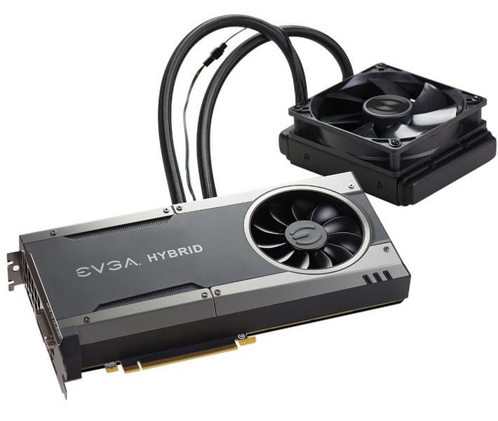 Карта EVGA GeForce GTX 1080 Hybrid стоит $730