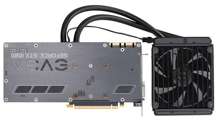 Карта EVGA GeForce GTX 1080 Hybrid стоит $730