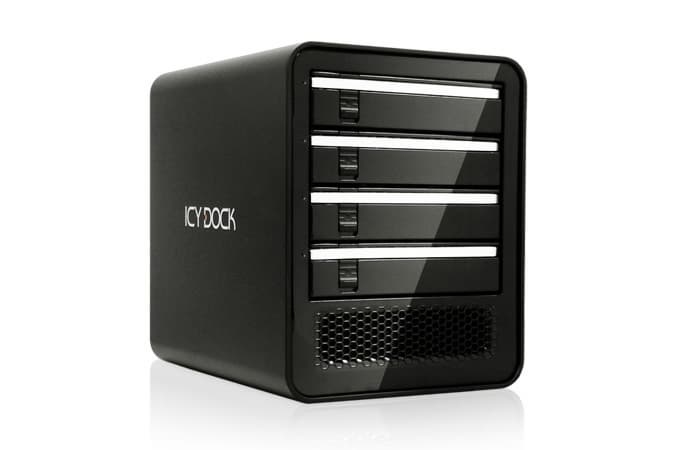 Корпуса для внешних массивов ICYCube MB561U3S-4S R1 и ICYCube MB561U3S-4SB R1 вмещают по четыре накопителя