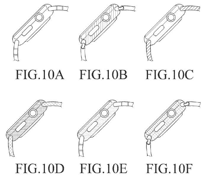 Samsung использует в заявке на патент на «носимое электронное устройство» изображения Apple Watch