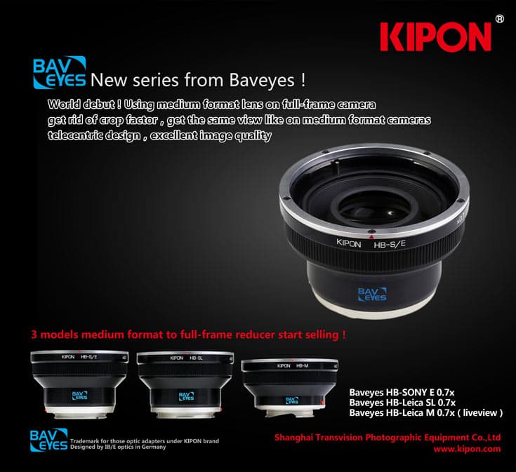 Оптическая схема адаптеров, спроектированных специалистами IB/E Optics, насчитывает пять элементов