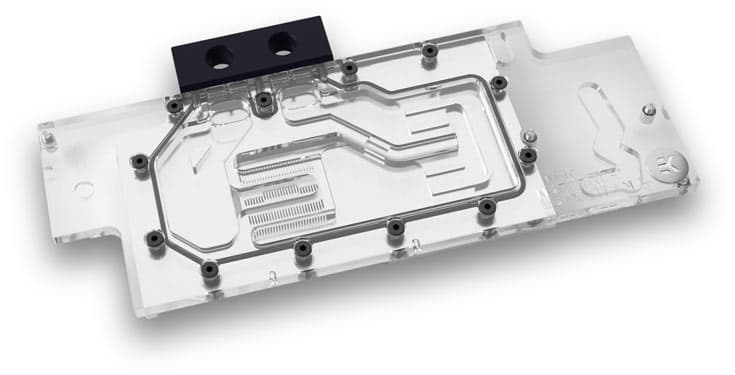 Водоблок EK Water Blocks EK-FC Titan X Pascal совместим с 3D-картой Nvidia GeForce GTX 1080 Ti