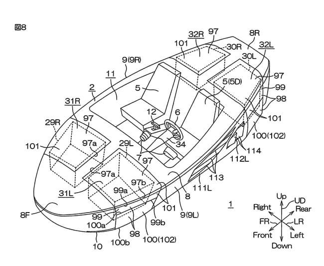 Yamaha работает над автомобилем-амфибией