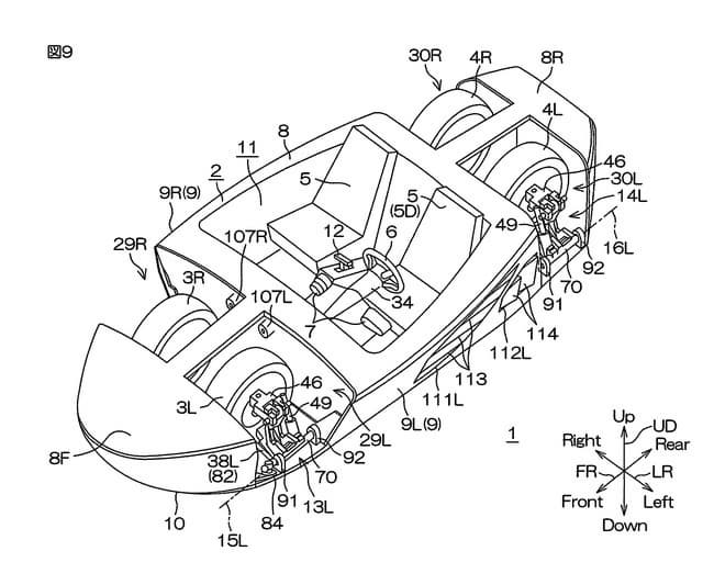 Yamaha работает над автомобилем-амфибией