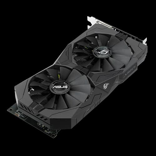 Видеокарты Asus Radeon RX 470 полностью бесшумны при малой нагрузке