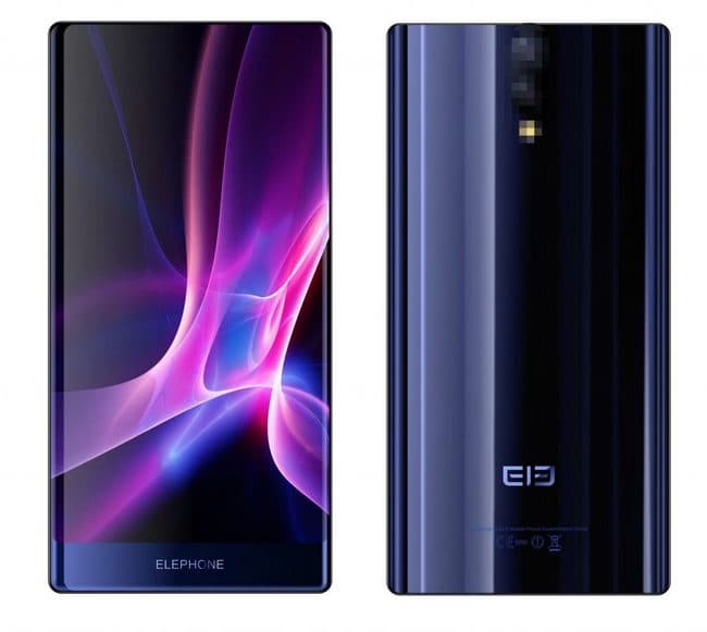 Безрамочный смартфон Elephone S8 будет оснащен SoC Helio X27