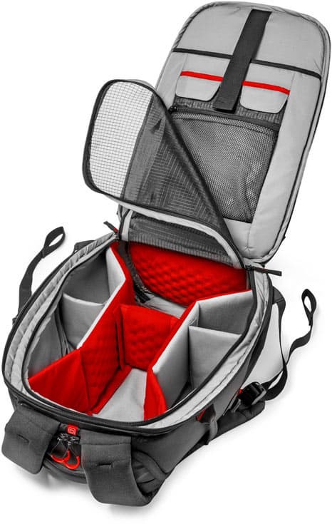 Рюкзак для фототехники Manfrotto Pro Light RedBee-210 ориентирован на профессиональных фотографов