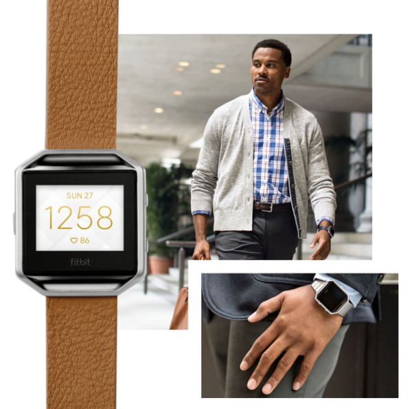 Умные часы Fitbit Blaze стоят $200