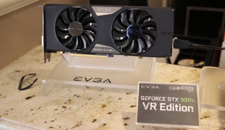 Видеокарта EVGA GeForce GTX 980 Ti VR Edition располагает внутренним портом HDMI 