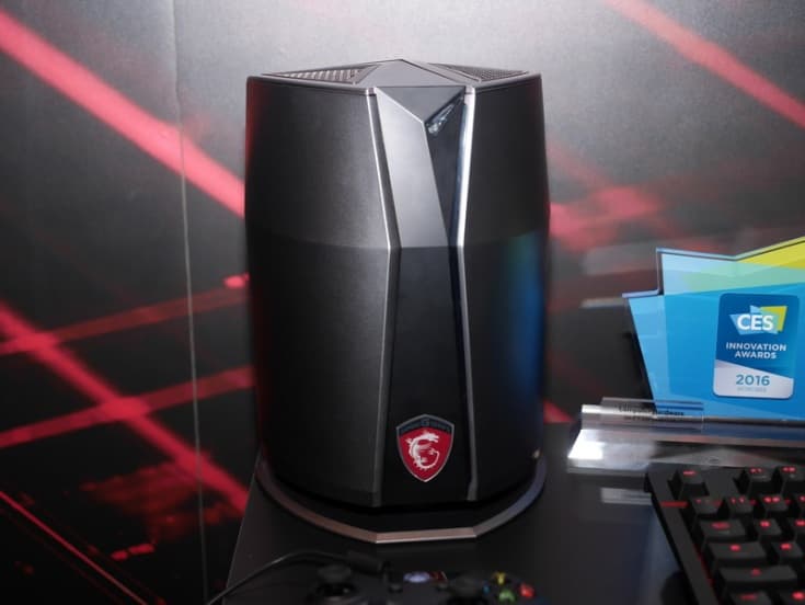 ПК MSI Vortex похож на Apple Mac Pro